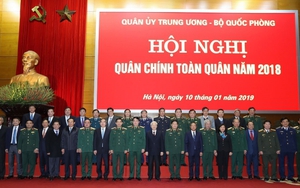 Tổng Bí thư, Chủ tịch nước Nguyễn Phú Trọng dự và phát biểu chỉ đạo tại Hội nghị quân chính toàn quân năm 2018