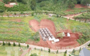 Chủ đầu tư tự tháo dỡ công trình trái phép tại hồ Tuyền Lâm, Đà Lạt