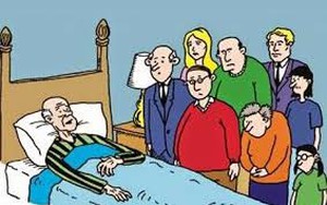 Truyện cười bốn phương: Di chúc triệu đô