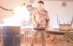 Hà Nội yêu cầu xử lý thông tin đốt sách vở học sinh Trường THPT Hà Nội - Amsterdam để quay MV