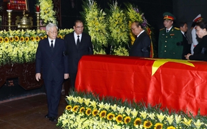 Lễ tang đồng chí Trung tướng Đồng Sỹ Nguyên