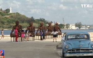 VIDEO: Havana biến phố đi bộ thành bảo tàng 3D