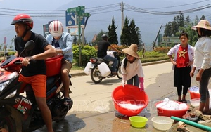 Giữa mùa du lịch, Sa Pa thiếu nước sinh hoạt trầm trọng