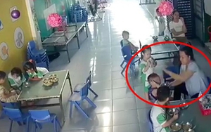 Long An: Xác minh làm rõ vụ bảo mẫu đánh liên tiếp bé trai lúc cho ăn