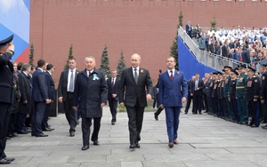 Những hình ảnh hào hùng trên Quảng trường Đỏ trong lễ duyệt binh kỷ niệm 74 năm Chiến thắng phát xít