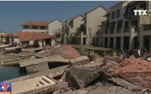 Tan hoang bãi biển Cửa Đại