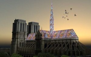 Tái thiết mái vòm Nhà thờ Đức Bà Paris: Những ý tưởng 'điên rồ'