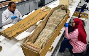 Ai Cập phục hồi quan tài của Vua Tutankhamun lần đầu tiên trong gần 100 năm qua