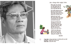 Nhà thơ - NGƯT Đặng Hiển: 'Mẹ vắng nhà ngày bão' - 38 năm và mãi mãi