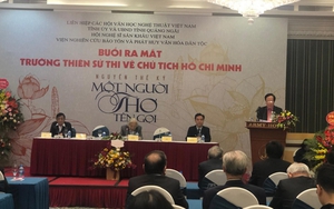 Ra mắt trường thiên thơ và lịch sử viết về Chủ tịch Hồ Chí Minh