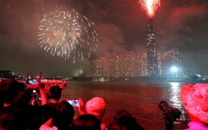 TP HCM bắn pháo hoa tại 3 điểm đêm giao thừa Tết dương lịch 2020