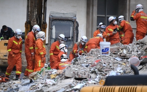 Số người chết trong vụ sập khách sạn cách ly của Trung Quốc lên tới 20
