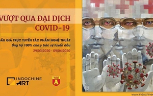 Tổ chức đấu giá tác phẩm nghệ thuật gây quỹ ủng hộ phòng, chống COVID-19