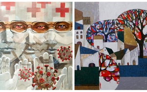 Kết quả đấu giá 'vượt qua đại dịch Covid-19': Thấy gì từ 6 phiên đấu giá nghệ thuật trực tuyến?