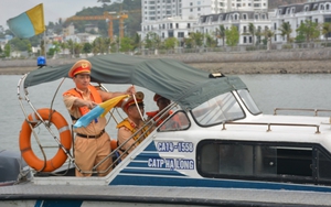 Công an Quảng Ninh thông tin về vụ va chạm trên biển của xuồng Cảnh sát đường thủy