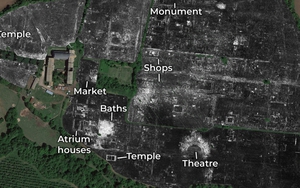 Sử dụng radar quét xuyên đất, phát hiện một thành phố cổ thời La Mã