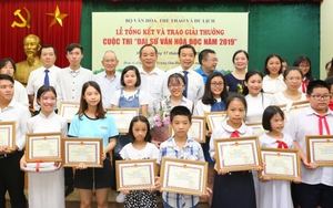 Lễ phát động cuộc thi 'Đại sứ Văn hóa đọc năm 2020' tại Hà Nội