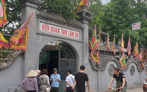 Hà Nội: Hỏa hoạn thiêu rụi gần toàn bộ hiện vật ở đền Lâm Du