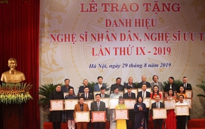 Góp ý sửa đổi, bổ sung quy định về xét tặng danh hiệu 'Nghệ sỹ Nhân dân', 'Nghệ sỹ Ưu tú'