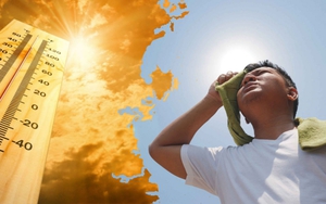 Dự báo thời tiết 27/6: Miền Bắc nắng nóng trên 40 độ C, tối có mưa dông