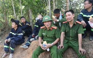 Hà Tĩnh: Cơ bản khống chế được đám cháy rừng ở Hương Sơn