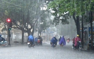 Bắc Bộ ngày nắng, chiều tối và đêm mưa dông, đề phòng thời tiết nguy hiểm