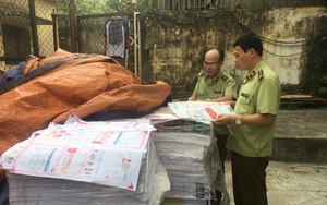 Hà Nội: Thu giữ số lượng lớn sách có dấu hiệu in lậu