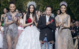 Khánh Vân đội vương viện, Lan Khuê hóa nữ thần khi đi catwalk