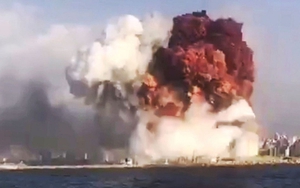 Trên 3.000 người thương vong trong vụ nổ kinh hoàng ở Beirut, Liban