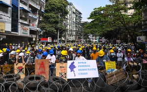 Tiếp diễn biểu tình tại Myanmar