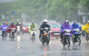 Không khí lạnh gây mưa rào và dông tại miền Bắc