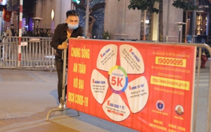 Hà Nội: Phố đi bộ Hồ Gươm mở cửa sau 5 tuần tạm dừng