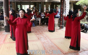 Chương trình 'Hát Xoan làng cổ' - Sản phẩm du lịch đặc trưng tại Giỗ Tổ Hùng Vương 2021