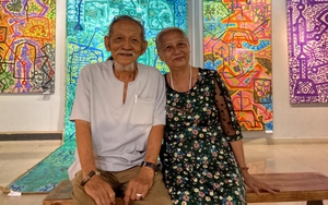 'Đám cưới vàng' của cặp đôi nghệ thuật Lê Triều Điển - Hồng Lĩnh