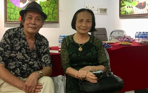 Xem tranh của nhà giáo Nguyễn Ngọc Dậu: Miền kí ức hiện dần lên tranh