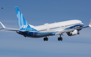 ​Máy bay Boeing 737 MAX thế hệ mới nhất thực hiện chuyến bay thử nghiệm đầu tiên