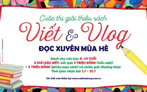 NXB Kim Đồng tổ chức cuộc thi giới thiệu sách 'Viết & Vlog'