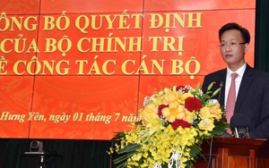 Ông Nguyễn Hữu Nghĩa được điều động làm Bí thư Tỉnh ủy Hưng Yên