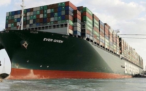 Siêu tàu Ever Given sắp được phép rời Kênh đào Suez