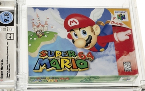 Băng video game Super Mario 64 được bán với giá kỷ lục 1,56 triệu USD