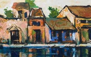 Nghệ thuật vì người khó khăn vùng dịch: Hội họa tiếp tục xông xáo