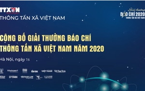 Công bố Giải thưởng báo chí TTXVN năm 2020 và phát động Giải năm 2021