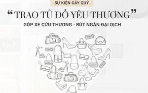 Chiến dịch 'Trao tủ đồ yêu thương' gây quỹ chống dịch Covid-19