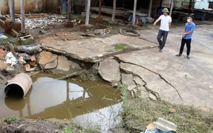 Nghệ An liên tiếp xuất hiện các 'hố tử thần' khiến người dân bất an