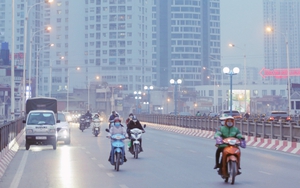Ô nhiễm không khí ở Bắc Bộ giảm nhiều