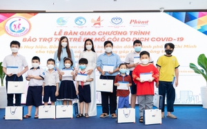 'Bà trùm Hoa hậu' cùng các Hoa, Á hậu nhận nuôi trẻ mồ côi do dịch Covid-19