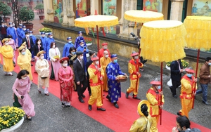 Tái hiện các nghi lễ cung đình dịp Tết nguyên đán tại Hoàng thành Thăng Long