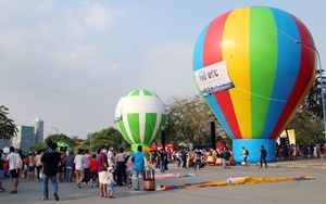 Lần đầu tiên tổ chức Ngày hội Khinh khí cầu tại Thành phố Hồ Chí Minh
