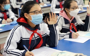 Ngày 8/2, học sinh từ lớp 7 - 12 ở Hà Nội đi học trực tiếp