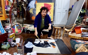 Năm Dần xem tranh hổ của Lê Trí Dũng